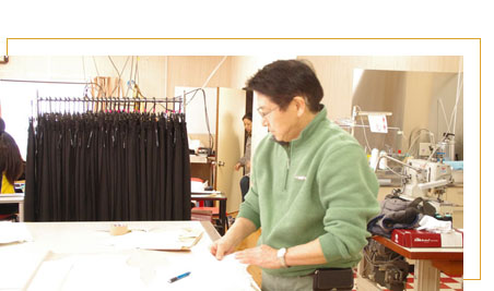 経験豊富なパターンナーが在籍しています